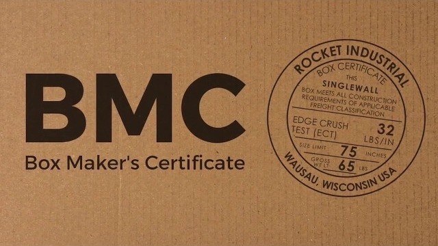 certificado de fabricante de cajas
